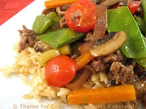 Stir-Fried Beef with Snow Peas