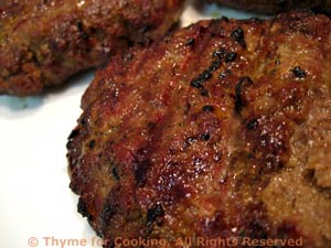 Simple Grilled Burgers