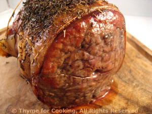 Beef Tenderloin with Red Wine Sauce