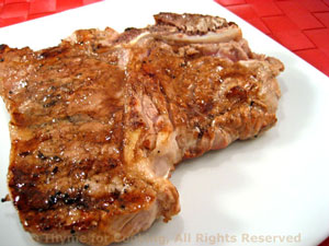 Grilled Balsamic-Glazed Veal Chops