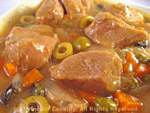 veal with olives