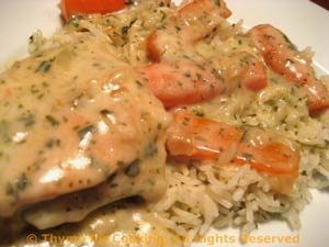 Creamy Chicken with Carrots