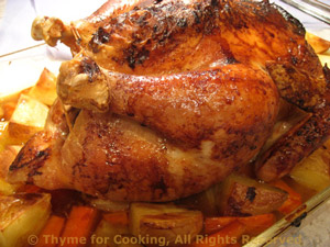 Roast Chicken on a Bed of Onions