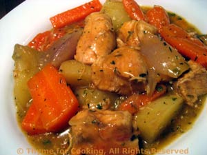 Chicken Stew with Sherry