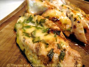 Grilled Tarragon Chicken Breasts