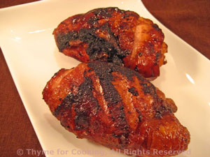 Barbecued Chicken Thighs