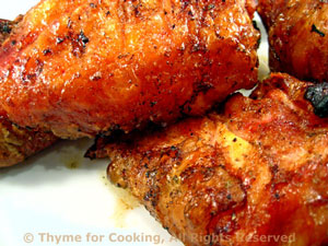 Grilled Chicken Thighs