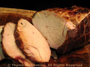 Grilled, Brined Turkey Breast with Allioli