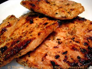 Orange Glazed Turkey Cutlets