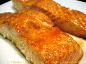 Grilled Glazed Salmon