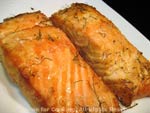 salmon, grilled