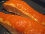 salmon red pepper sauce