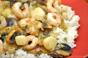 Shrimp and Scallop Newburg