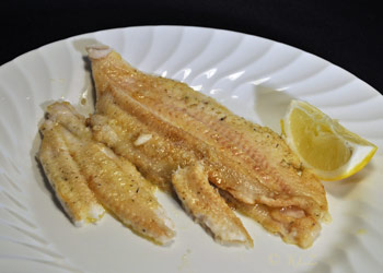Sautéed Sole with Butter and Lemon