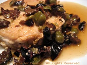 Pan-Seared Tuna with Capers