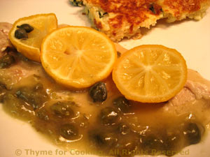 Turkey Picatta