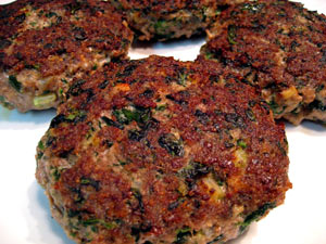 Spinach Burgers