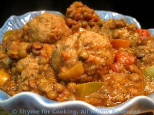 Lentil and Meatball Stew