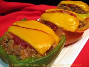 Stuffed Peppers, American Style