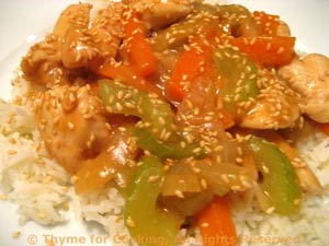 Stir-fried Sesame Chicken