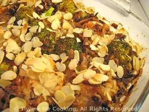 Wild Rice, Chicken, Broccoli Casserole