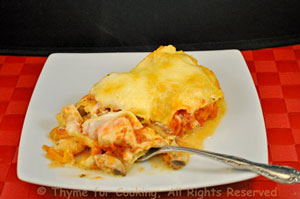 Chicken and Butternut Squash Lasagne