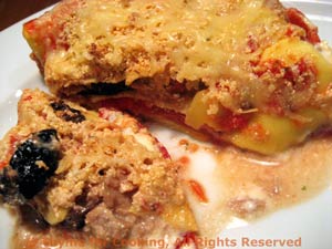 Tuna and Goat Cheese Lasagne