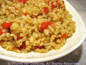 Barley with Red Pepper