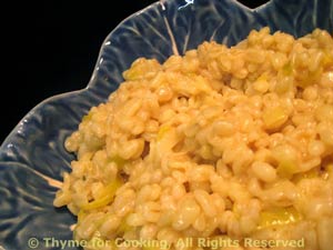 Barley 'Risotto' Style, with Leeks or Green Garlic