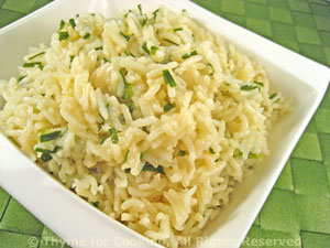 Basmati Rice with Fresh Herbs