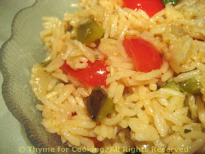 Summer Basmati Rice Pilaf