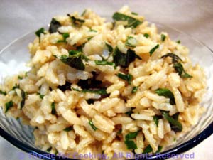 Brown Rice with Herbs