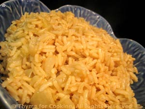 Brown Rice with Onions