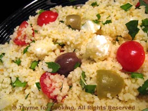 Couscous Feta Pilaf