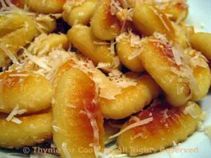 Fried Gnocchi with Garlic and Parmesan