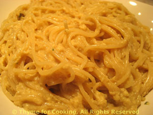 Noodles with Egg Sauce