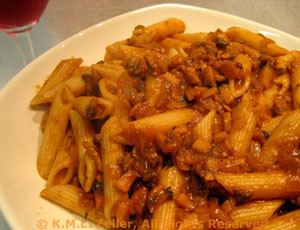 Pasta with Wild Mushroom Sauce