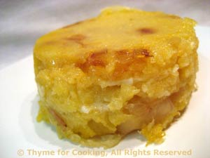 Polenta and Cheese Timbales