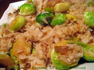 Fried Rice with Brussels Sprouts