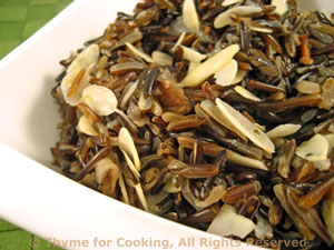 Wild Rice with Almonds