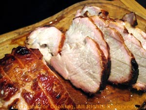 Brined and Grilled Pork Loin