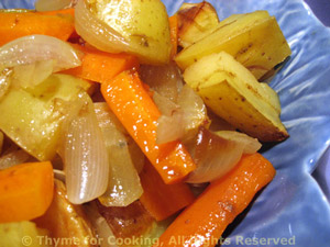 Roast Potatoes and Carrots