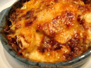 Potato Gratin with Caramelized Shallots