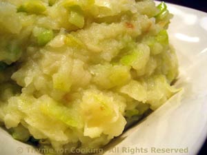 Mashed Potatoes with Leeks