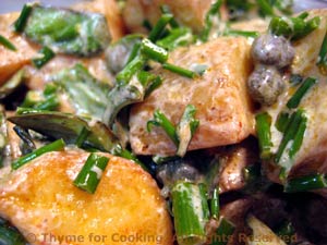 Creamy Caper and Roasted Potato Salad