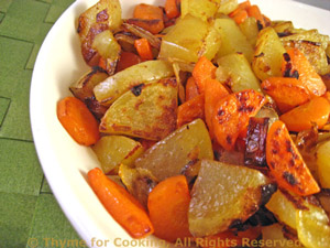 Sautéed Potatoes and Carrots
