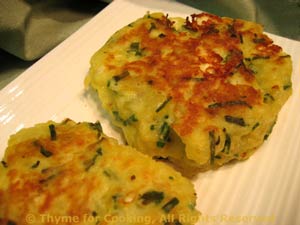 Potato and Feta Cakes