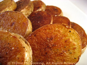 Sautéed Paprika Potato Rounds