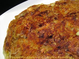 Potato and Leek Pancake