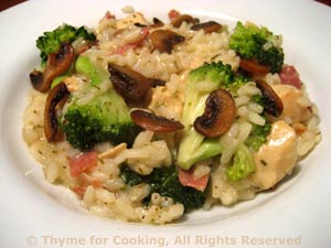 Chicken and Broccoli Risotto